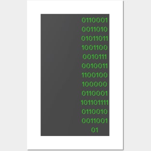 Binary code in Binary code Posters and Art